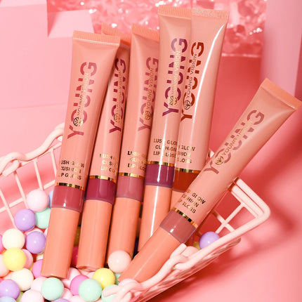 YOUNG VISION – 6 Couleurs Gloss Liquide Éclat & Hydratation