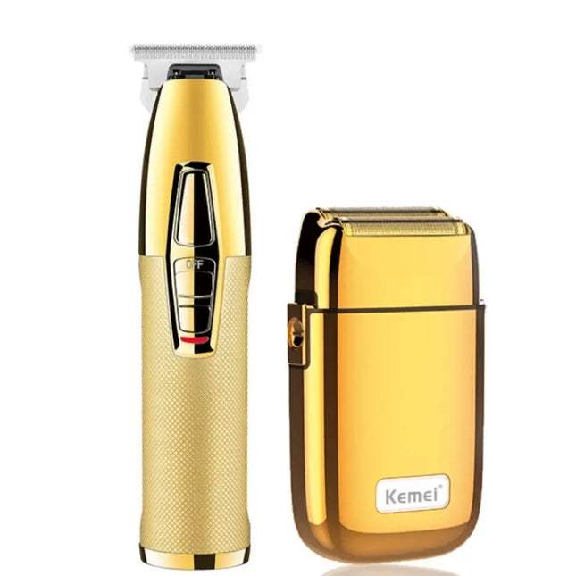 Kemei Tx1 Full Metal Electric Shaver for Men Rechargeable