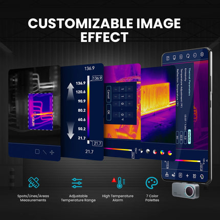 MILESEEY TR256i Thermal Camera 256×192 for Android/iPhone