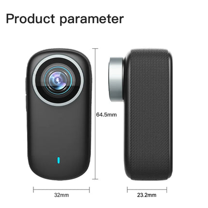 Dibellay 4K Mini Action Cam – Waterproof WiFi Sport Camera