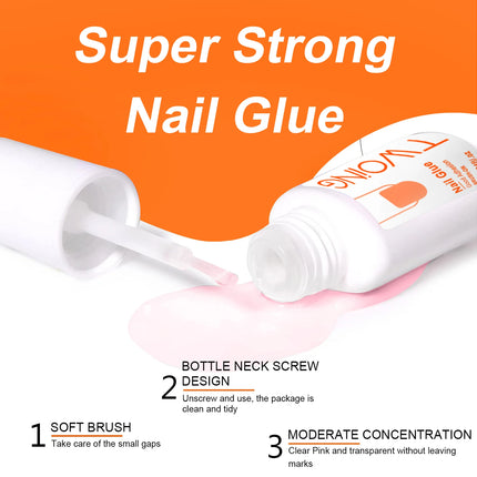 7g Super Strong Nail Glue – For False Nails, Acrylic & Press-On Tips