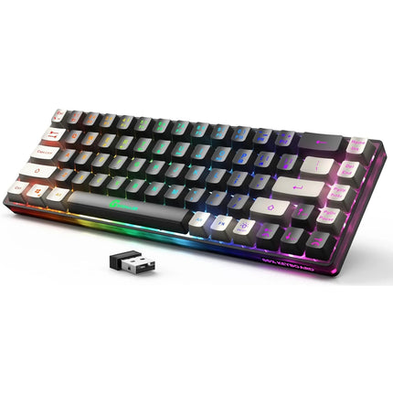 Wireless Gaming Keyboard 68 Keys – Backlit & Rechargeable