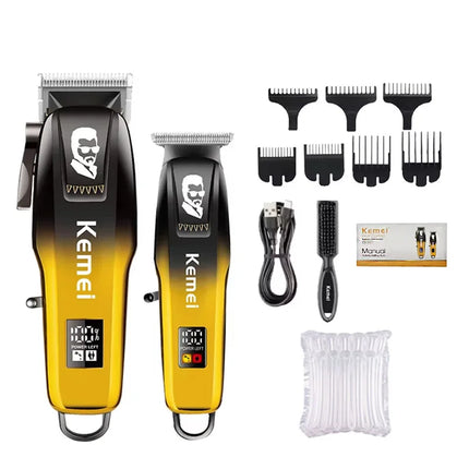 3 in 1 Kemei Original Hair Clipper Kit for Men,Electric Shaver,Hair