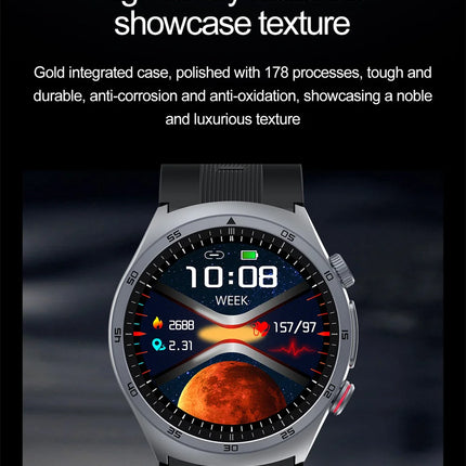 Watches Air Pump Airbag Accurate Measure Smart Watch Men Micro Physical Examination BloodPressure Sport SmartWatch