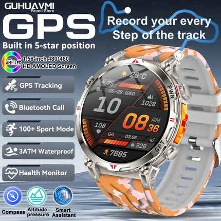 Smart Watch For Man New Sports Fitness tracking GPS