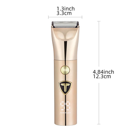 Multi functional USB charging beauty kit: integrated hair and body trimmer