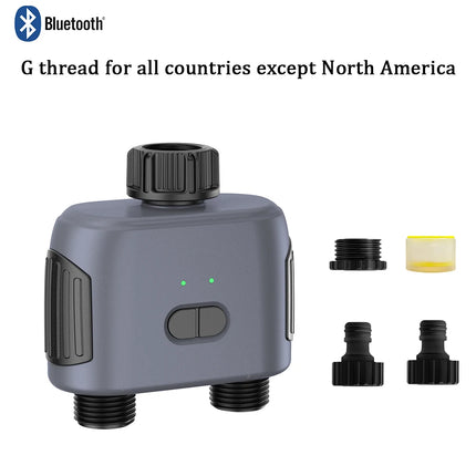 Insoma Automatic 2-Outlet Water Timer for Garden Irrigation & Sprinklers