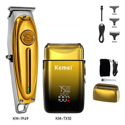 Kemei-KM-TX10 Men's Shaving Machine Dual