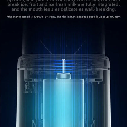 Mini Portable Juicer – USB Rechargeable Fruit Blender
