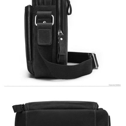 Leather Men's Shoulder Bag