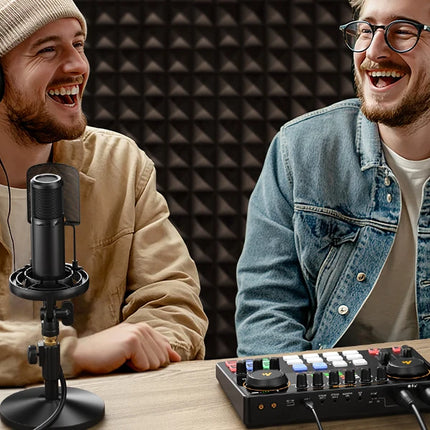 DIBELLAY MaonoCaster AME2 Gen2 Audio Mixer – Dual XLR Inputs, Podcast & Guitar Ready