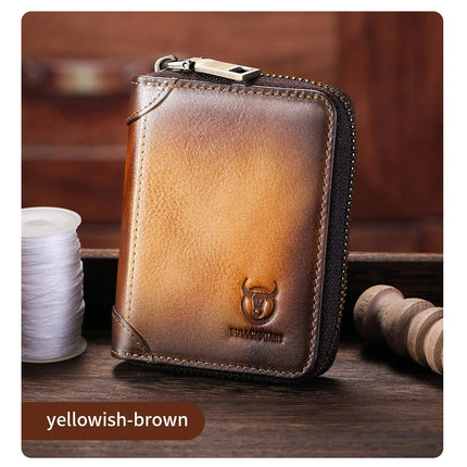 BULLCAPTAIN Genuine Card Bag Men's