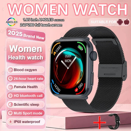 AI Smart Watch Health Monitor HRV+PPG