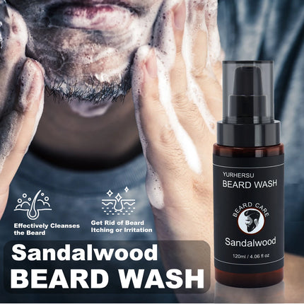 Comprehensive beard care seven piece set
