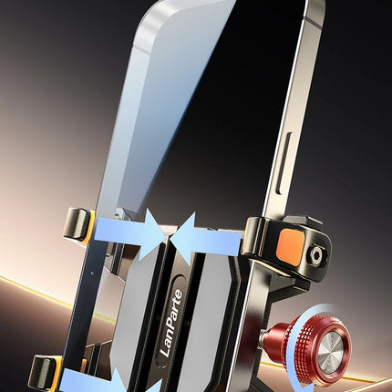 DIBELLAY LanParte – Support Téléphone Voiture 360° à Ventouse Métallique