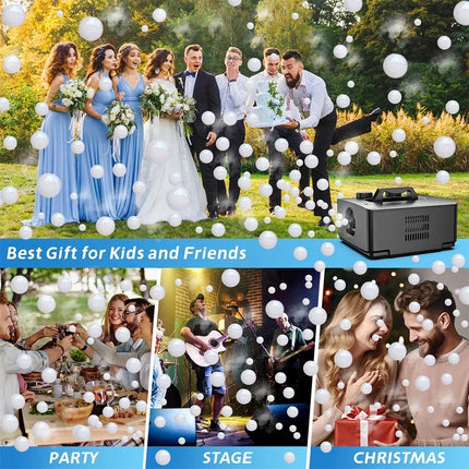 Fog Bubble Machine for Parties & Events