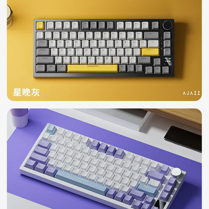 K820Pro Mechanical Gaming Keyboard – Wireless, Hot-Swap & Knob