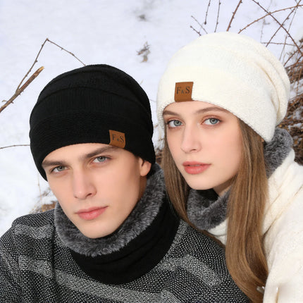 Unisex Long Fleece-Lined Beanie
