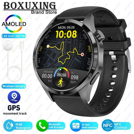 Smart Watch Men Bluetooth Call GPS