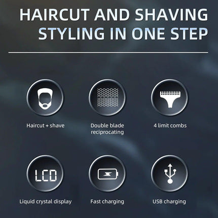 Kemei 2 in 1 Professional Electric Hair Clipper