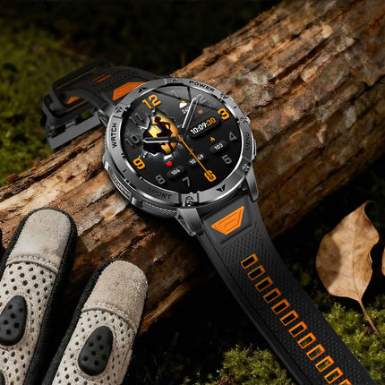 Military Sports Smart Watch with Flashlight
