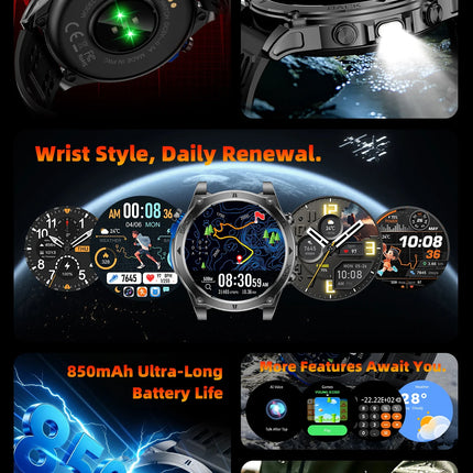 T-RX4 Ultra GPS Smart Watch