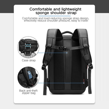 3Pcs Travel Vacuum Compression Backpack 17 inch Laptop