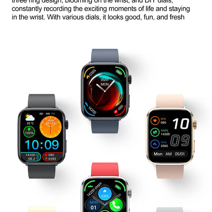 AI Smart Watch Health Monitor HRV+PPG