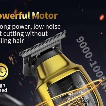 Kemei Professional Cordless Hair Clipper & Trimmer Set