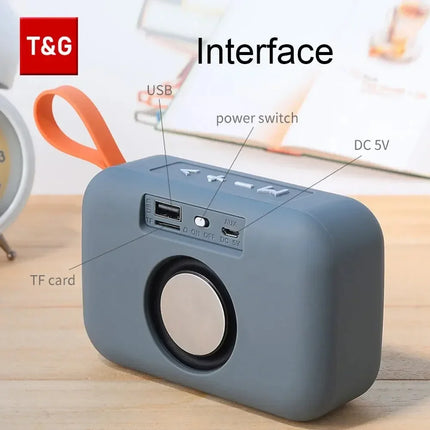TG506 Portable Bluetooth Speaker – Waterproof, FM & TF Card