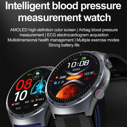 Watches Air Pump Airbag Accurate Measure Smart Watch Men Micro Physical Examination BloodPressure Sport SmartWatch