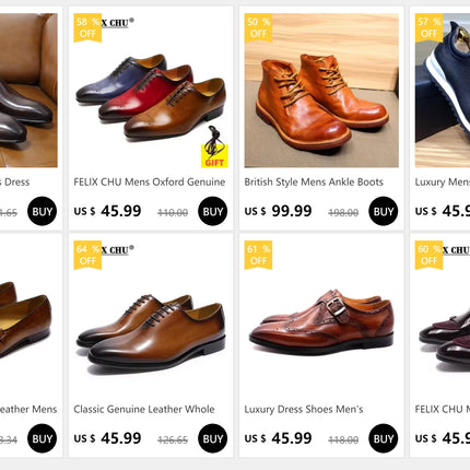 cuir Classic Men's Shoes Comfortable
