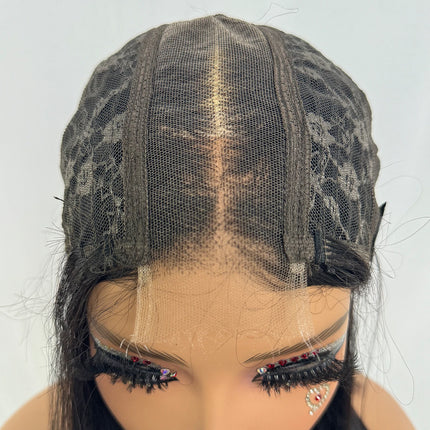 Perruque cheveux humains vietnamiens – 16A double drawn, HD Lace
