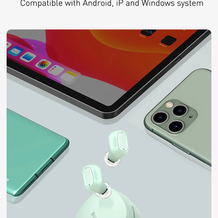 DIBELLAY Bowie WM01 TWS Bluetooth 5.3 Wireless Earbuds for iOS & Android”