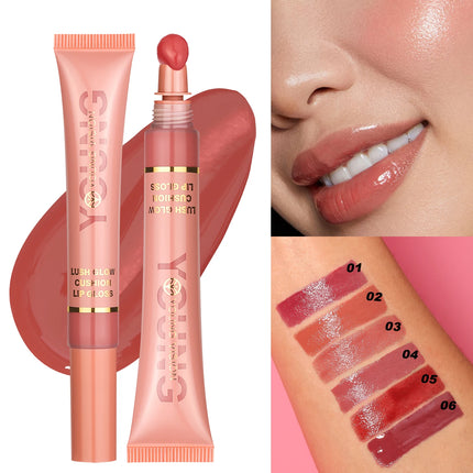 YOUNG VISION – 6 Couleurs Gloss Liquide Éclat & Hydratation