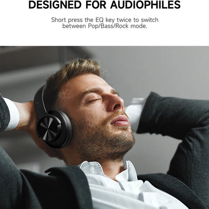 DIBELLAY B8 – Casque Bluetooth Over-Ear 120H, 3EQ, Appels Main-Libre, Faible Latence