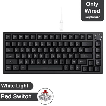 K820Pro Mechanical Gaming Keyboard – Wireless, Hot-Swap & Knob