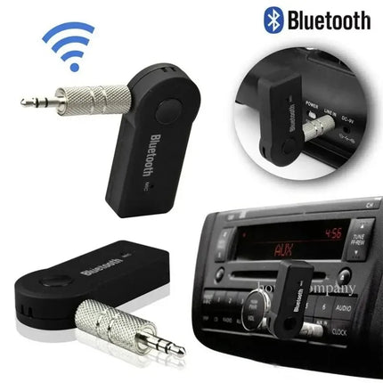 Bluetooth 5.0 Car AUX Receiver 3.5mm Hands-Free Adapter