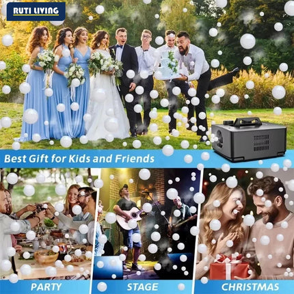 Fog Bubble Machine for Parties & Events