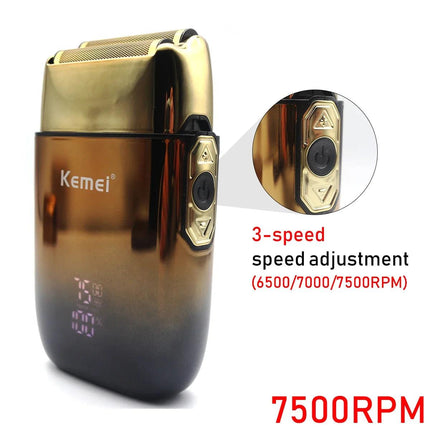 Kemei-KM-TX10 Men's Shaving Machine Dual
