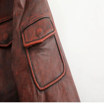 Jacket Leather Men's