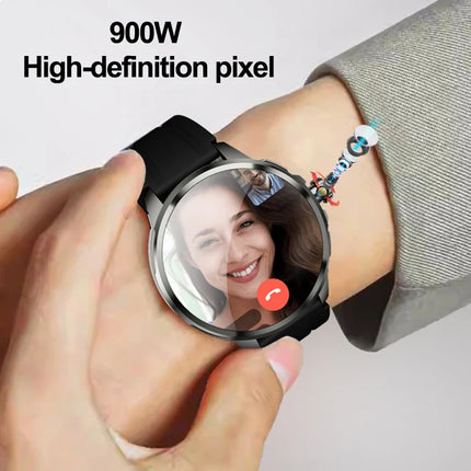 DIBELLAY 5G/4G Smartwatch – 1.95" AMOLED, 8GB+128GB, 900W Camera, GPS, WiFi, Android 9.0, 2100mAh