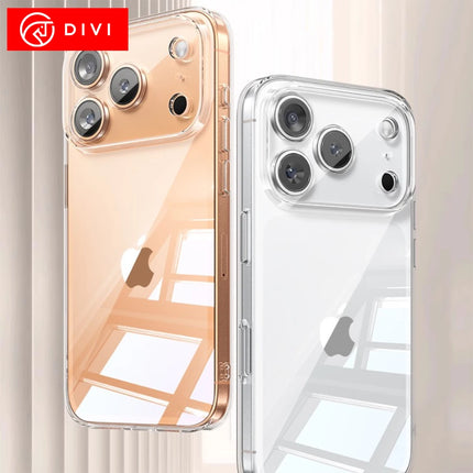 Dibellay DIVI Soft Clear TPU Case – Shockproof Silicone for iPhone 11–17