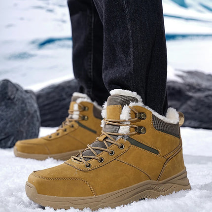 Bottes hiver homme doublées