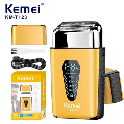 Kemei KM-T123 Beard Trimmer – Electric Hair & Beard Shaver