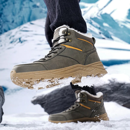 Bottes hiver homme doublées