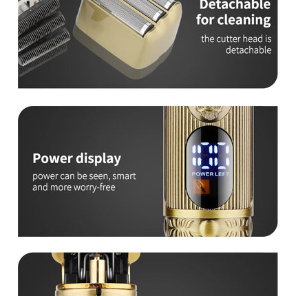 3-in-1 grooming kit for men — hair clipper, professional look.