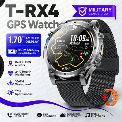 T-RX4 Ultra GPS Smart Watch