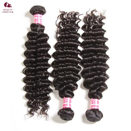 Brazilian Deep Wave Hair Bundles – 12A Virgin Human Hair