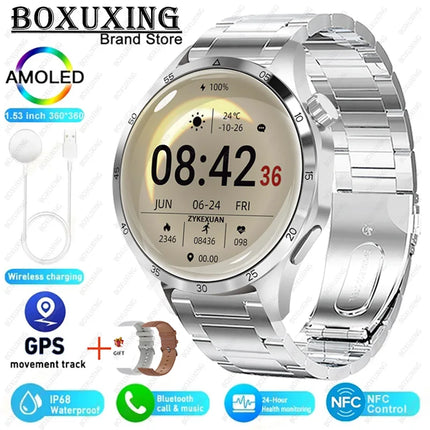 Smart Watch Men Bluetooth Call GPS